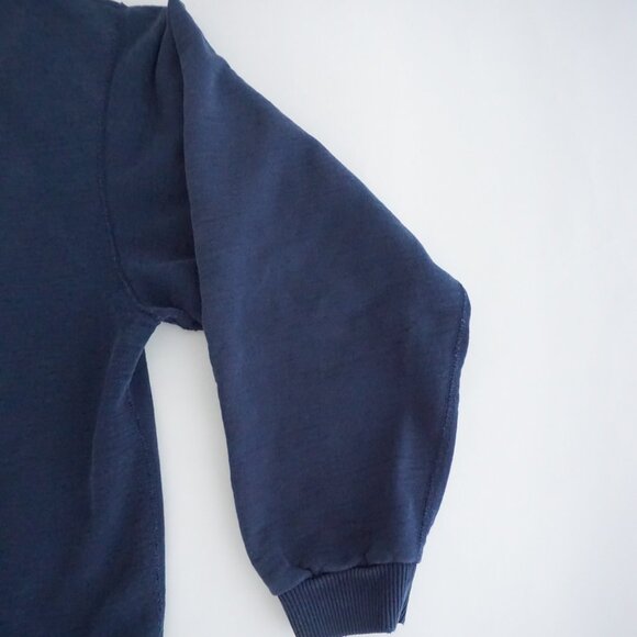 Vintage Non-Fiction Navy Collegiate Sweatshirt Embroidered Kenner Graphic Medium - Picture 4 of 9